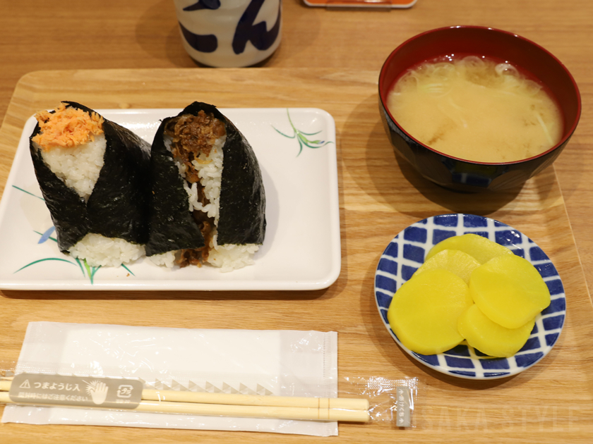 とうふ汁・お新香セット
