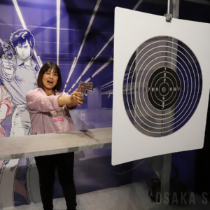 冴羽アパート地下射撃場