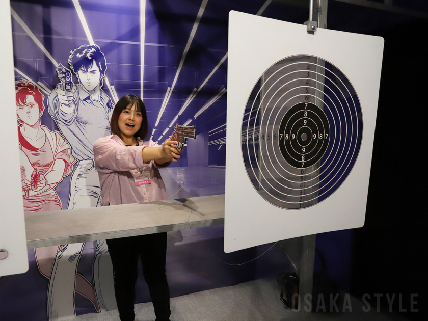 冴羽アパート地下射撃場