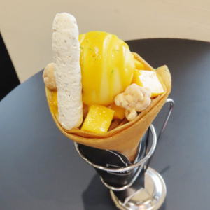 「ラヴニュービス」クレープグラッセ・エキゾチック