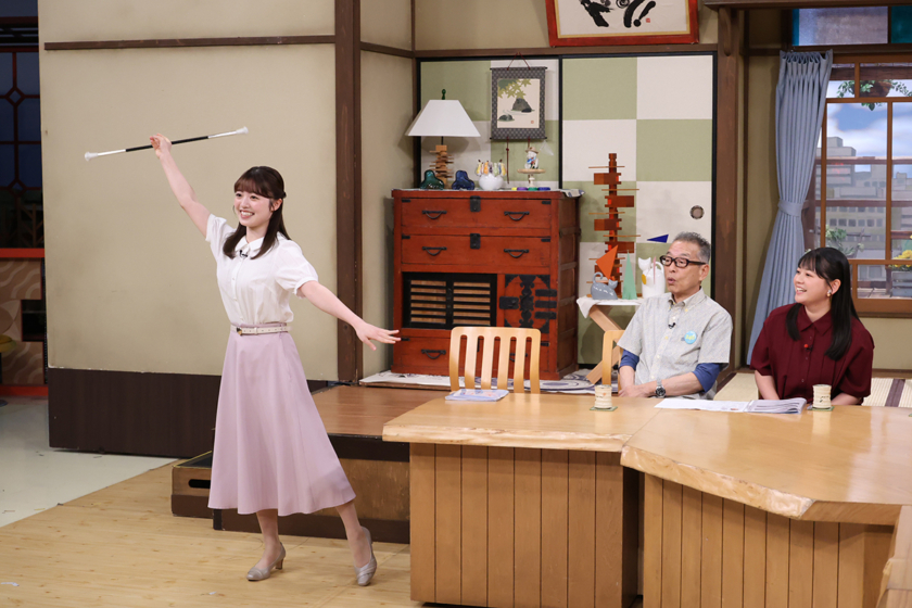 カンテレの柏原怜奈アナウンサーが「よ~いドン!」でデビュー
