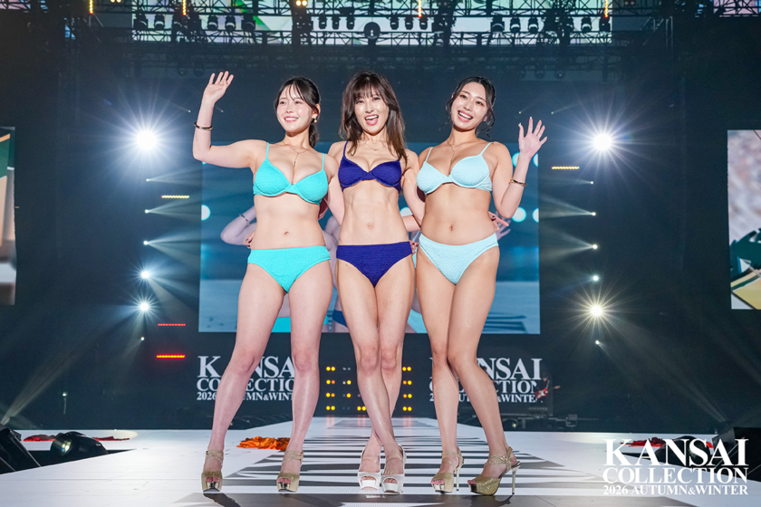 関西コレクションに熊田曜子さん、白川愛梨さん、星野琴さん