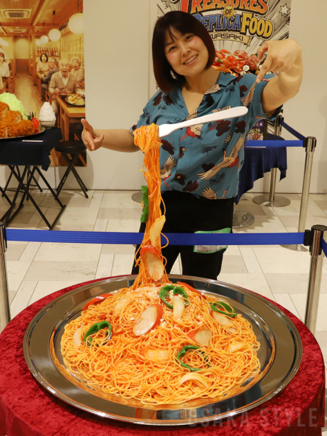 「食品サンプル展2026」のおもしろ撮影フォトスポット