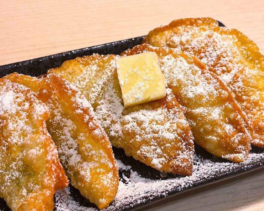 「京都餃子 ミヤコパンダ」甘芋ハニーレモン餃子