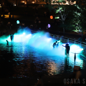 グラングリーン大阪・うめきた公園で「夏の涼:雲海リトリート」
