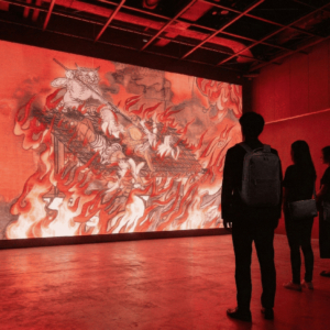 なんばパークスミュージアムで体験型展覧会「地獄に堕ちる展」