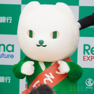 りそなグループのコミュニケーションキャラクター「りそにゃ」