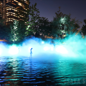 グラングリーン大阪・うめきた公園で「夏の涼：雲海リトリート」