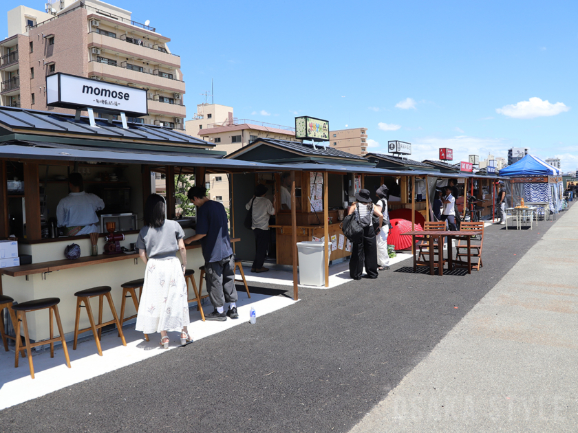 淀川つつみ市 ミナモ十三屋台