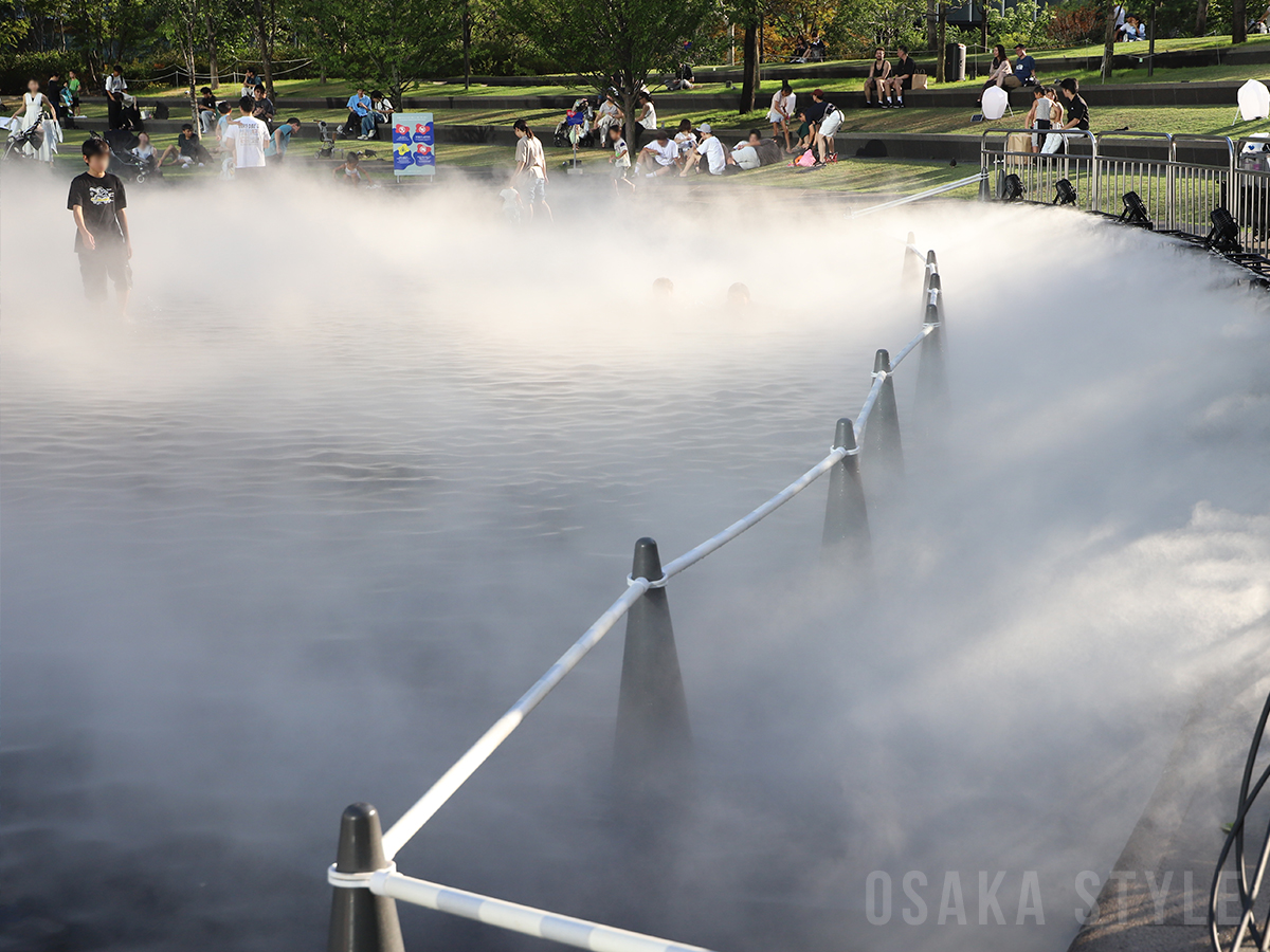 グラングリーン大阪・うめきた公園で「夏の涼:雲海リトリート」