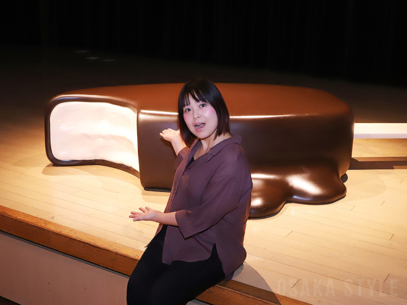 巨大モニュメント「しあわせの大きさ」