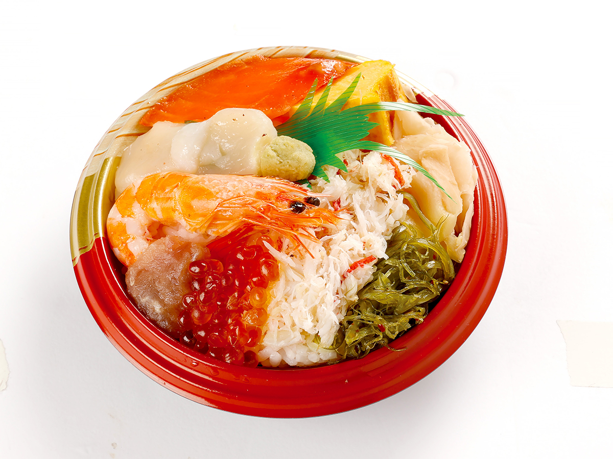 「すし処 雑魚亭」1,080円弁当