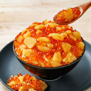 アラスカ産 紅鮭いくらと数の子の こぼれ宝石丼