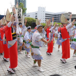 あべのハルカス近鉄本店で阿波おどりイベント
