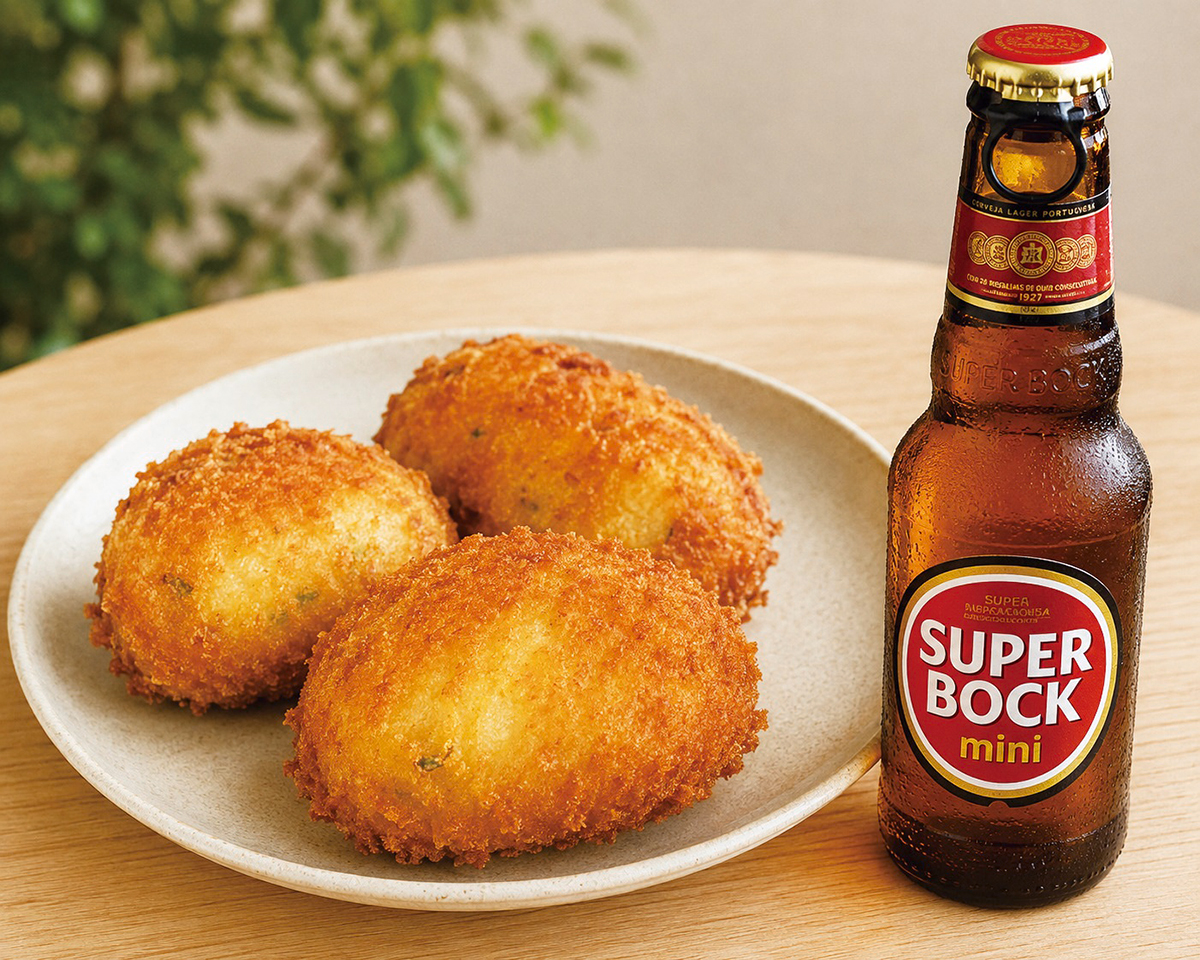 「ポルトガル・トレード」バカリャウコロッケビールセット