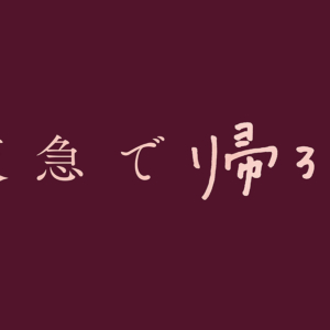 aiko さん手書きの「帰ろう。」サイン