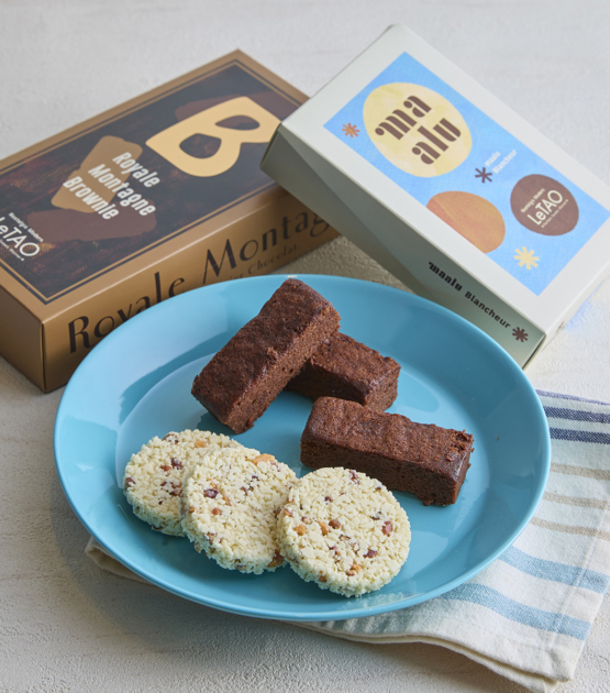 「小樽洋菓子舗ルタオ」まああるブランシェール、樽「ヌーベルバーグ ルタオ ショコラティエ」ロイヤルモンターニュブラウニー