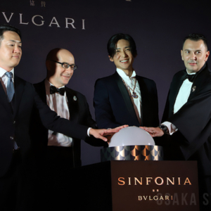 大阪城プロジェクションマッピング「SINFONIA」点灯式