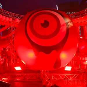 なんば広場で「CHIMNEY TOWN HALLOWEEN」