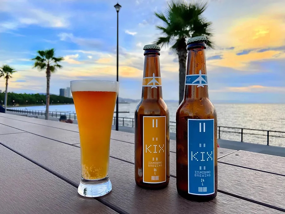 地元のクラフトビールが楽しめる