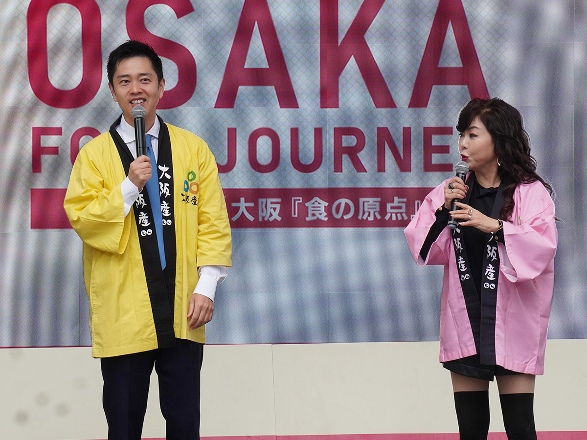 吉村洋文大阪府知事、ハイヒール・モモコさん