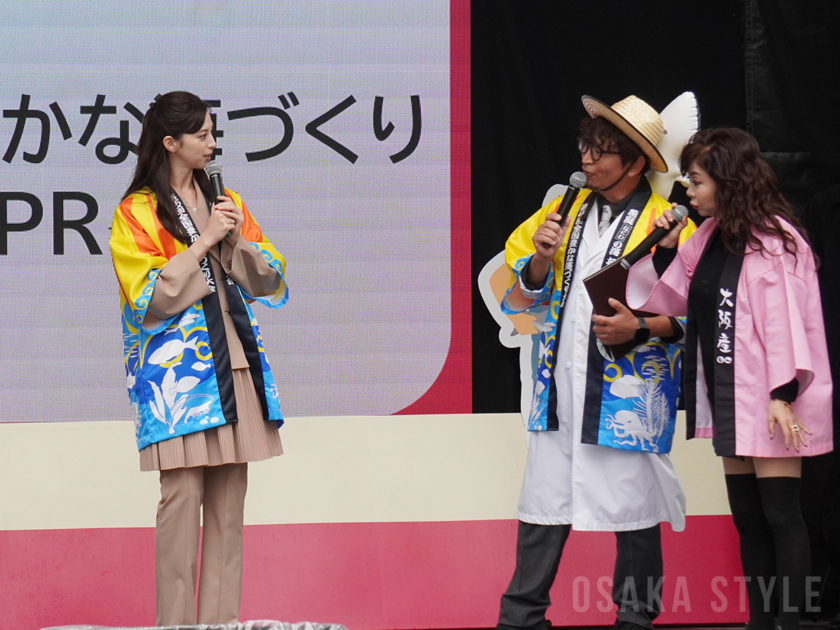 中条あやみさん、尾㟢 豪さん、モモコさん