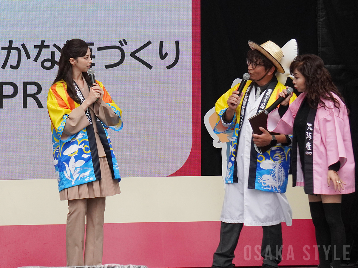 中条あやみさん、尾㟢 豪さん、モモコさん