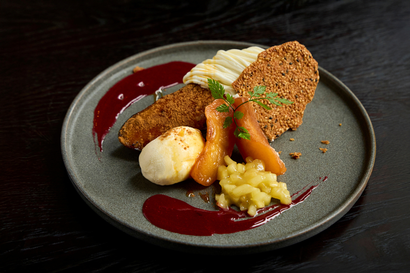「CRÊPERIE Le Beurre Noisette」フィグ アールグレイ -イチジクと紅茶のクレープ-