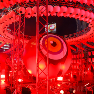 なんば広場で「CHIMNEY TOWN HALLOWEEN」
