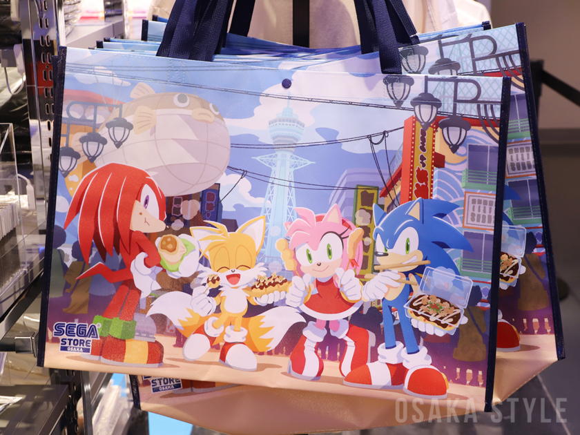 「ソニック・ザ・ヘッジホッグ」SEGA STORE OSAKA 限定ショッピングバッグ
